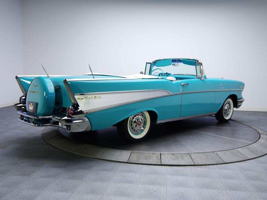  Chevrolet Bel Air Convertible Fuel Injection 1957 года  (фото 89 из 89)